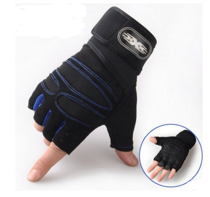 Cycling Gloves Half Finger Breathable Elastic Outdoor Bike