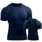 Mens Muscle Hooded Hoodies Short Sleeve