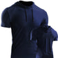 Mens Muscle Hooded Hoodies Short Sleeve