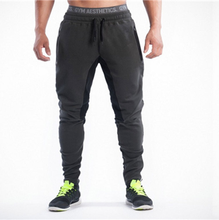 Slim-fit feet sweatpants