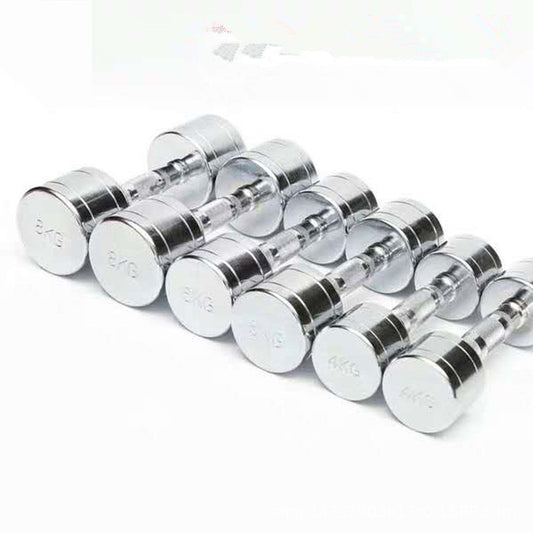 Pure Steel Home Fitness Electroplating Dumbbell