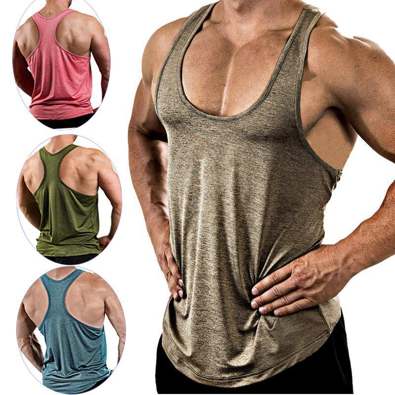 Custom Sublimation Logo Mens Muscle Fitness